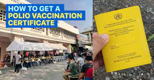 You may also refer to the government websites that are updated frequently: How To Get A Polio Vaccination Certificate From The Bureau Of Quarantine The Poor Traveler Itinerary Blog