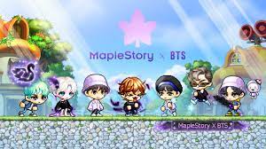 Os melhores e mais novos jogos de bts, vestir, personalidade, trivia, bangtan boys, moda elige tu juego favorito, y diviértete! Hoy Se Presentan Todos Los Articulos Disenados Por Bts Y Maplestory Business Wire