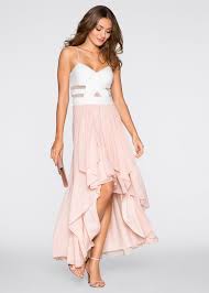 Ob sie kleider, shirts, jeans, unterwäsche, schuhe oder accessoires suchen: Kleid In Weiss Und Rosa Vokuhila Kleid Vokuhila Abendkleid Festkleider Damen