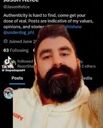 He came in second in the Jason Kelce lookalike contest in Philly, but even  Jason Kelce thought this man looks most like him. So much so that Jason  made him his profile picture