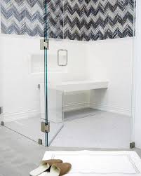 Depending on the size of your shower, there to match the glamorous look of the bathroom, the shower bench used in the small corner shower room is not only clad with. Best Shower Designs With Bench Ideas 2020 World Inside Pictures