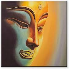 Learn about canvas textures and weights, as well as 4 different ways canvas is a traditional support for painting, used for centuries by the masters, and it has endured in. Pintura Spiritual Buddha Designer Canvas Painting Wall Art Home Decor Art Paint Unique Design Size 12