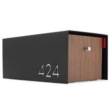 Black floating or flush number 1 is ideal for prominently displaying your address on your house or mailbox post. Mailbox Numbers Accent Plates Deusmodern