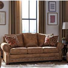 Shop for sleeper sectional at bed bath & beyond. Made In Usa Rancho Rustic Brown Buckskin Fabric Sofa Bed