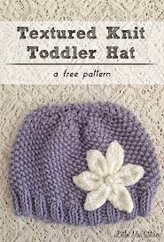 Textured Knit Toddler Hat Free Pattern Toddler Hat Pattern Knitting Hat Knitting Patterns