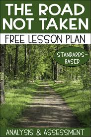 Robert Frost S The Road Not Taken Lesson Plan Pdf Printable Lesson Plans Lesson Plan Pdf Lesson