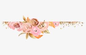 Gold letter s with pink flower , floral design alphabet letter flower rose, flower transparent background png clipart. Watercolor Flowers Rose Gold Png Free Transparent Clipart Clipartkey
