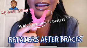 First you need to know the different retainer types. Braces Update Hawley Retainer Vs Clear Retainer Youtube