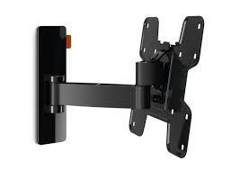 Add a wall mounting bracket to your flat panel for a clean, modern look. W52060 Full Motion Tv Wall Mount Black Vogel S