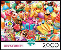 See more ideas about buffalo games, jigsaw puzzles, 2000. Buffalo Games Delicious Desserts 2000 Piece Jigsaw Puzzle Walmart Com Walmart Com