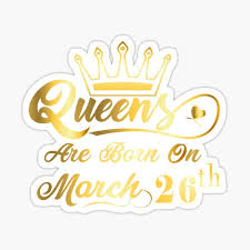 March 26 Stickers Redbubble