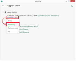 How To Get Kaspersky Internet Security 20 Trace Files And Send Them To Kaspersky