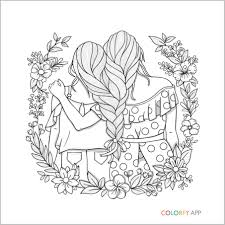 Pin By Morgan T K On Printables Bff Drawings Cute Coloring Pages Coloring Pages