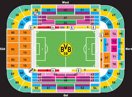 Het stadion kreeg 54.000 plaatsen (17.000 zitplaatsen en 37.000 staanplaatsen). Bvb Tickets Sitzplan Offizielle Bvb Webseite Bvb De