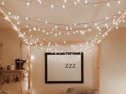 12 Fairy Light Decor Ideas For Your Dorm That You Need To Try Now Society19 Fairy Lights Decor Room Lights Bedroom Lighting Design
