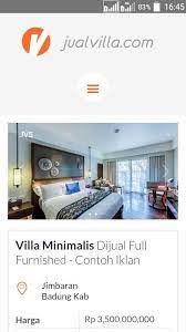 Rumahdijual.com merupakan media untuk pasang iklan rumah gratis. Jual Villa Pasang Iklan Villa Gratis Jual Sewa For Android Apk Download
