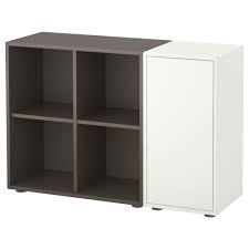 Eket Storage Combination With Feet White Dark Gray Ikea Eket Ikea Eket Ikea