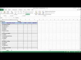 Free template 1 a tender assessment free template 2 a progress payment certificate template. How To Prepare Bill Of Quantity Boq In Excel Sheet Youtube