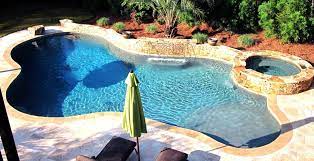 Concrete Gunite And Shotcrete Pools Anthony Sylvan Pools Backyard Pool Landscaping Backyard Pool Pool Landscaping