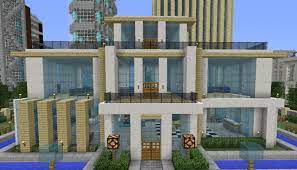 Download luxurious modern house 3. Luxurious Modern House 1 Blueprints For Minecraft Houses Castles Towers And More Grabcraft