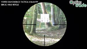 We tested the vortex diamondback tactical on the tikka t3x varmint in.223 and.308 the vortex diamondback is likely vortex`s currently most popular. Vortex Diamondback Tactical 4 16x44 Ffp Ebr 2c Reticle Optics Trade Reticle Subtensions Youtube