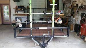 Tow Rax Trimmer Rack For Open Utility Trailers Phoenix Usa Trailer Cargo Organizers Pxspddtr3 Cargo Organizer Utility Trailer Phoenix Usa