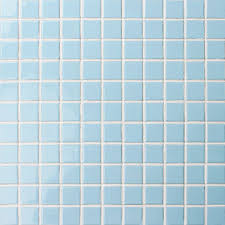 Ft./each) mermaid lagoon blue 11.375 in. Bluwhale Tile 25x25mm Light Blue Ceramic Mosaic Tile In Classic Series Excellent For Swimming Pool Spa Patio Mosaic Pool Tile Mosaic Pool Blue Mosaic Tile