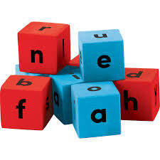 Letter roll was designed to help students practice recognizing uppercase and lowercase letters. Foam Alphabet Dice Nifty Concept
