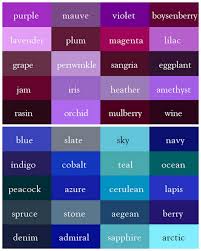 The Color Thesaurus For Writers And Designers From Ingrid S Notes The Color Blocks Represent White Tan Yellow Or Color Shades Color Psychology Color Theory