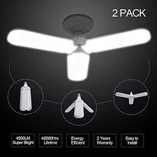 Led Garage Lights 4500lm Led Basement Lights 45w Led Shop Https Www Amazon Com Dp B07xhr2wjp Ref Cm Sw In 2020 Led Garage Lights Basement Lighting Garage Lighting