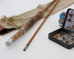 Bamboo Fly Fishing Rod Pezon Michel Split Bamboo Collectibles Fishing Gifts Numbered Vintage French Canne A Mouche Canne A Peche Et Bambou