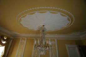 Adam-Style Plaster Ornament in a Private Residence