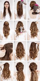 1001 Ideen Und Anleitungen Fur Moderne Frisuren Mit Locken Sophie Hoffmann Pin Coiffure Cheveux Boucles Coiffure Cheveux Mi Long Coiffure