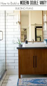 However, this may result in some costly mishaps down the road (faulty wiring that results in a fire or leaking plumbing leaking through your ceiling). Diy Master Bath Remodel Part 2 Modern Double Bathroom Vanity Pneumatic Addict