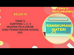 Schau dir angebote von ‪5.'‬ auf ebay an. Kelas 4 Rangkuman Materi Ips Tema 5 Subtema 1 2 3 Youtube