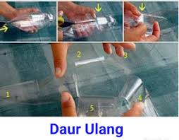 Cara membuat bunga dari botol bekas. Cara Membuat Kerajinan Vas Bunga Dari Botol Plastik Daur Ulang