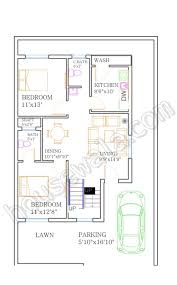 All about house and floor plans ~ 3 bedroom 2 bath 1200 sq ft house plans 2 bedroom 1200 square foot house plans 2 bedroom 1200 sq ft house plans 30 50 House Plan 1500sq Feet With Elevation Housewala Drawing House Plans 2bhk House Plan 30x50 House Plans