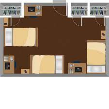 Triple Dorm Room Layout Mariorangecom College Dorm Dorm Room Layouts Triple Dorm Room Layout