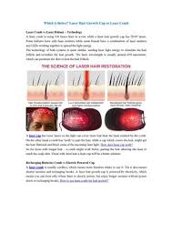 New 80 diode hair low light laser treatment (lllt) hair growth/loss cap/helmet. Calameo Which Is Better Laser Hair Growth Cap Or Laser Comb