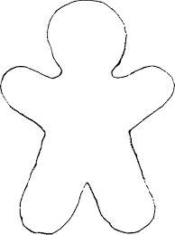 Gingerbread Man Outline Template Clipart Best Clipart Best Gingerbread Man Template Felt Crafts Christmas Christmas Ornament Template