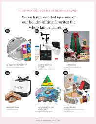 You can definitely consider that a gift to tired parents everywhere. Holiday Gift Ideas For The Whole Family This Mama Loves