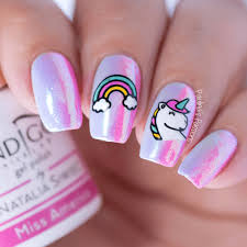 Diseños de uñas para niñas de unicornio paso a paso. Disenos De Unas De Unicornio Para Ninas 2021 Princesas