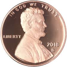 2018 S Lincoln Shield Cent Gem DCam Proof