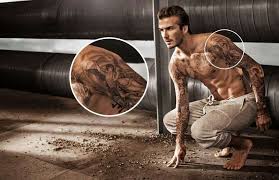 David Beckham Tatuaggi Amore E Psiche David Beckham Beckham Tatuaggi