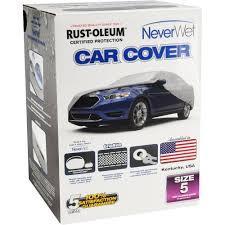 rust oleum car cover rust oleum neverwet car cover size 5 walmart com