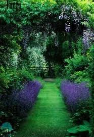 Gorgeous Colors Wth The Green Purple Garden Design Garden Paths Beautiful Gardens