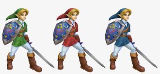 27 legend of zelda coloring pages collections. Ocarina Of Time Link Team Colors Oot Link Transparent Png 1022x454 Free Download On Nicepng