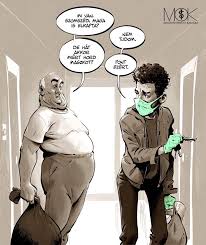 Felnőtt humor vicces tréfák vicces képek vicces képek mondások viccek. Muller Cecilia Veszelyes Baromsagaval Szemben Remek Plakattal Kampanyol Az Orvosi Kamara A Maszkviseles Mellett Foto Fictional Characters Humanoid Sketch Art