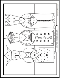Three Kings Coloring Page Wise Men From The Orient Happythreekingsday 2020