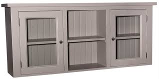 Wall mullion door cabinet with 2 doors 2 shelves in white. Casa Padrino Country Style Kitchen Hanging Wall Cabinet Gray 156 X 31 X H 65 Cm Country Style Kitchen Cabinet With 2 Glass Doors